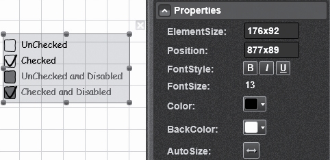 Resizing UI Controls