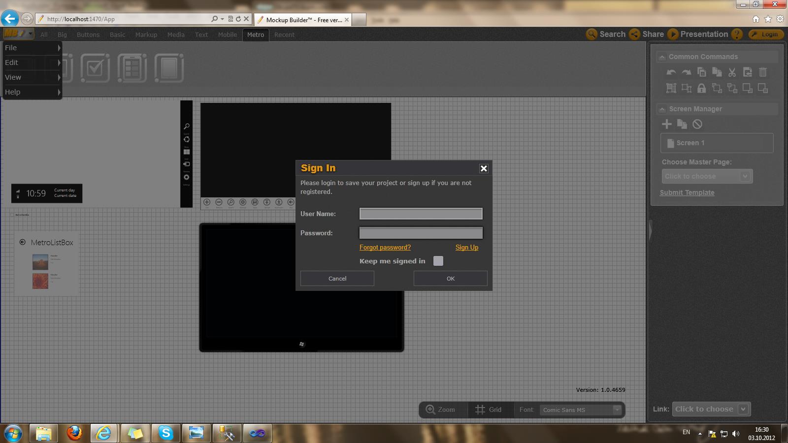 Help Share screen