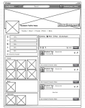 Social Network profile page